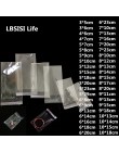 Ibsisi life 200 sztuk mały rozmiar wyczyść torebeczki samoprzylepne plastikowy worek opp dla Candy Cookie biżuteria opakowanie R