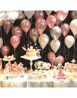 15 sztuk balony urodzinowe 10 cali lateksowe balony złoto czerwony różowy niebieska perła ślub balon na imprezę balony z helem d