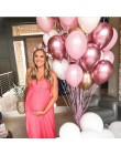 12 sztuk/partia metalowe złoto srebro różowe złoto lateksowe balon ślub walentynki dekoracje konfetti balony Birthday Party Deco