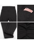 NORMOV wysoka talia Fitness legginsy kobiety Push Up trening Legging z kieszeniami Patchwork legginsy spodnie damskie odzież Fit