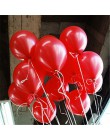 15 sztuk balony urodzinowe 10 cali lateksowe balony złoto czerwony różowy niebieska perła ślub balon na imprezę balony z helem d