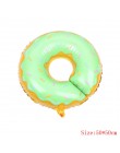 1 sztuk różowe pączki cukierki lody Popcorn z balonów foliowych Baby Shower szczęśliwe dekoracje urodzinowe nadmuchiwane hel sło
