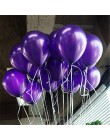 15 sztuk balony urodzinowe 10 cali lateksowe balony złoto czerwony różowy niebieska perła ślub balon na imprezę balony z helem d