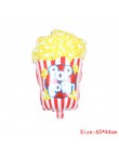 1 sztuk różowe pączki cukierki lody Popcorn z balonów foliowych Baby Shower szczęśliwe dekoracje urodzinowe nadmuchiwane hel sło