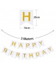 13 sztuk dekoracja urodzinowa Balony różowe złota litera Balony foliowe dekoracje na imprezę urodzinową Globos Balony Anniversai
