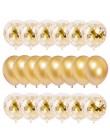 13 sztuk dekoracja urodzinowa Balony różowe złota litera Balony foliowe dekoracje na imprezę urodzinową Globos Balony Anniversai