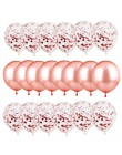13 sztuk dekoracja urodzinowa Balony różowe złota litera Balony foliowe dekoracje na imprezę urodzinową Globos Balony Anniversai