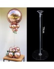 Ślubne dekoracje stołu balon stojak balon uchwyt kolumna plastikowy balon kij dla dorosłych dekoracje na imprezę urodzinową dla 