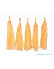 5 sztuk/partia mieszane DIY bibuły Tassel Garland na ślub dzieci jednorożec Birthday Party dekoracje Baby Shower dobrodziejstw..