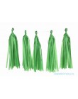 5 sztuk/partia mieszane DIY bibuły Tassel Garland na ślub dzieci jednorożec Birthday Party dekoracje Baby Shower dobrodziejstw..