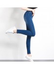 Dżinsy damskie dżinsy dla mamy dżinsy wysokiej talii kobieta wysokie elastyczne plus size jeansy ze streczem kobiece sprane dżin