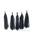 5 sztuk/partia mieszane DIY bibuły Tassel Garland na ślub dzieci jednorożec Birthday Party dekoracje Baby Shower dobrodziejstw..