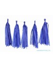 5 sztuk/partia mieszane DIY bibuły Tassel Garland na ślub dzieci jednorożec Birthday Party dekoracje Baby Shower dobrodziejstw..
