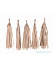 5 sztuk/partia mieszane DIY bibuły Tassel Garland na ślub dzieci jednorożec Birthday Party dekoracje Baby Shower dobrodziejstw..