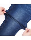 Dżinsy damskie dżinsy dla mamy dżinsy wysokiej talii kobieta wysokie elastyczne plus size jeansy ze streczem kobiece sprane dżin