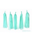 5 sztuk/partia mieszane DIY bibuły Tassel Garland na ślub dzieci jednorożec Birthday Party dekoracje Baby Shower dobrodziejstw..
