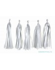 5 sztuk/partia mieszane DIY bibuły Tassel Garland na ślub dzieci jednorożec Birthday Party dekoracje Baby Shower dobrodziejstw..
