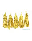 5 sztuk/partia mieszane DIY bibuły Tassel Garland na ślub dzieci jednorożec Birthday Party dekoracje Baby Shower dobrodziejstw..