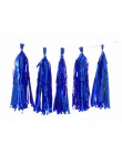 5 sztuk/partia mieszane DIY bibuły Tassel Garland na ślub dzieci jednorożec Birthday Party dekoracje Baby Shower dobrodziejstw..