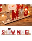 Boże narodzenie drewniane ozdoby świąteczne lekki wisiorek świąteczny wystrój świąteczny dla domu Cristmas Decor Navidad 2019 no