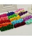 144 sztuk 1cm tanie sztuczne kwiaty z papieru na ślub samochód sztuczne róże używane do cukierki do dekoracji box DIY wieniec Ha