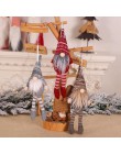 2019 wesołych świąt Elf Decor śliczne siedzi długonogie lalki noworoczny prezent dekoracje świąteczne dla domu Navidad Natal Noe