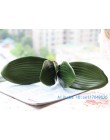 1 sztuk sztuczna zielona motyl orchidea liść plastikowy kwiat liść strona główna Wedding Party Decoration F11