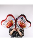 Samochód wyścigowy z balonów foliowych 1pc 18 cali Disney Cartoon samochodów Globos Handheld Air Ballon dekoracje na przyjęcia u