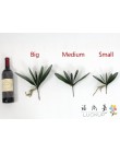1 sztuk sztuczna zielona motyl orchidea liść plastikowy kwiat liść strona główna Wedding Party Decoration F11
