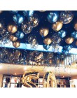 Mieszane niebieskie złote balony dekoracja urodzinowa dla dzieci dorosły metaliczny balon dmuchana piłka urodziny balon Decor ba