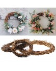 WEIGAO 10-30cm dekoracje dla domu DIY naturalny wieniec z rattanu wieniec wielkanocny rzemiosło dekoracje wielkanocne świąteczne