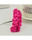 144 sztuk 1cm tanie sztuczne kwiaty z papieru na ślub samochód sztuczne róże używane do cukierki do dekoracji box DIY wieniec Ha