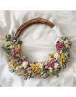 WEIGAO 10-30cm dekoracje dla domu DIY naturalny wieniec z rattanu wieniec wielkanocny rzemiosło dekoracje wielkanocne świąteczne