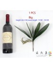 1 sztuk sztuczna zielona motyl orchidea liść plastikowy kwiat liść strona główna Wedding Party Decoration F11