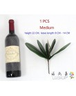 1 sztuk sztuczna zielona motyl orchidea liść plastikowy kwiat liść strona główna Wedding Party Decoration F11