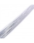 25 sztuk 80cm długie pończochy kwiat żelazny drut używany do DIY Nylon podejmowania kwiat kwiatowy drut kwiat Ronde materiał akc