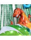 Dinozaur balony na imprezę dostaw papieru dinozaur Garland dla dzieci chłopiec urodziny strona dekoracji jurajski świat dżungli 