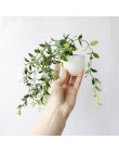 Lodówka magnesy doniczkowa sztuczna zielona sukulenty Bonsai zestaw sztuczny kwiat wazon pamiątka tablica naklejki magnetyczne