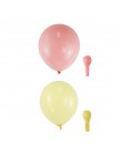 100ps 12 cali Macaron Candy pastelowe lateksowe balony tęczowa opaska jednorożec urodziny balon dmuchany dekoracja ślubna, dekor
