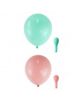 100ps 12 cali Macaron Candy pastelowe lateksowe balony tęczowa opaska jednorożec urodziny balon dmuchany dekoracja ślubna, dekor