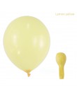 100ps 12 cali Macaron Candy pastelowe lateksowe balony tęczowa opaska jednorożec urodziny balon dmuchany dekoracja ślubna, dekor
