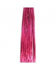 25 sztuk 80cm długie pończochy kwiat żelazny drut używany do DIY Nylon podejmowania kwiat kwiatowy drut kwiat Ronde materiał akc