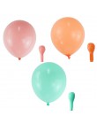 100ps 12 cali Macaron Candy pastelowe lateksowe balony tęczowa opaska jednorożec urodziny balon dmuchany dekoracja ślubna, dekor