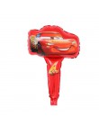 Samochód wyścigowy z balonów foliowych 1pc 18 cali Disney Cartoon samochodów Globos Handheld Air Ballon dekoracje na przyjęcia u