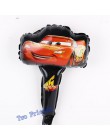 Samochód wyścigowy z balonów foliowych 1pc 18 cali Disney Cartoon samochodów Globos Handheld Air Ballon dekoracje na przyjęcia u