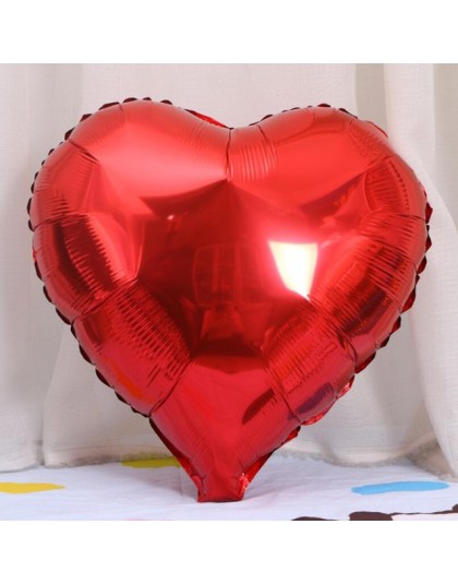 5 sztuk 18 cal różowe złoto czerwona gwiazda balony foliowe w kształcie serca dekoracje ślubne walentynki balon z helem chłopiec