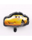 Samochód wyścigowy z balonów foliowych 1pc 18 cali Disney Cartoon samochodów Globos Handheld Air Ballon dekoracje na przyjęcia u
