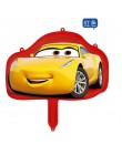 Samochód wyścigowy z balonów foliowych 1pc 18 cali Disney Cartoon samochodów Globos Handheld Air Ballon dekoracje na przyjęcia u