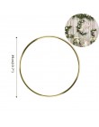 WEIGAO 10-30cm dekoracje dla domu DIY naturalny wieniec z rattanu wieniec wielkanocny rzemiosło dekoracje wielkanocne świąteczne