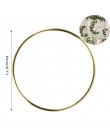 WEIGAO 10-30cm dekoracje dla domu DIY naturalny wieniec z rattanu wieniec wielkanocny rzemiosło dekoracje wielkanocne świąteczne